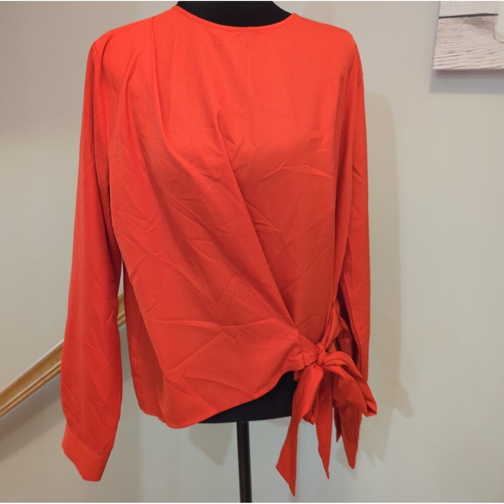 Biashe Women's Shirt Size L Long Sleeve